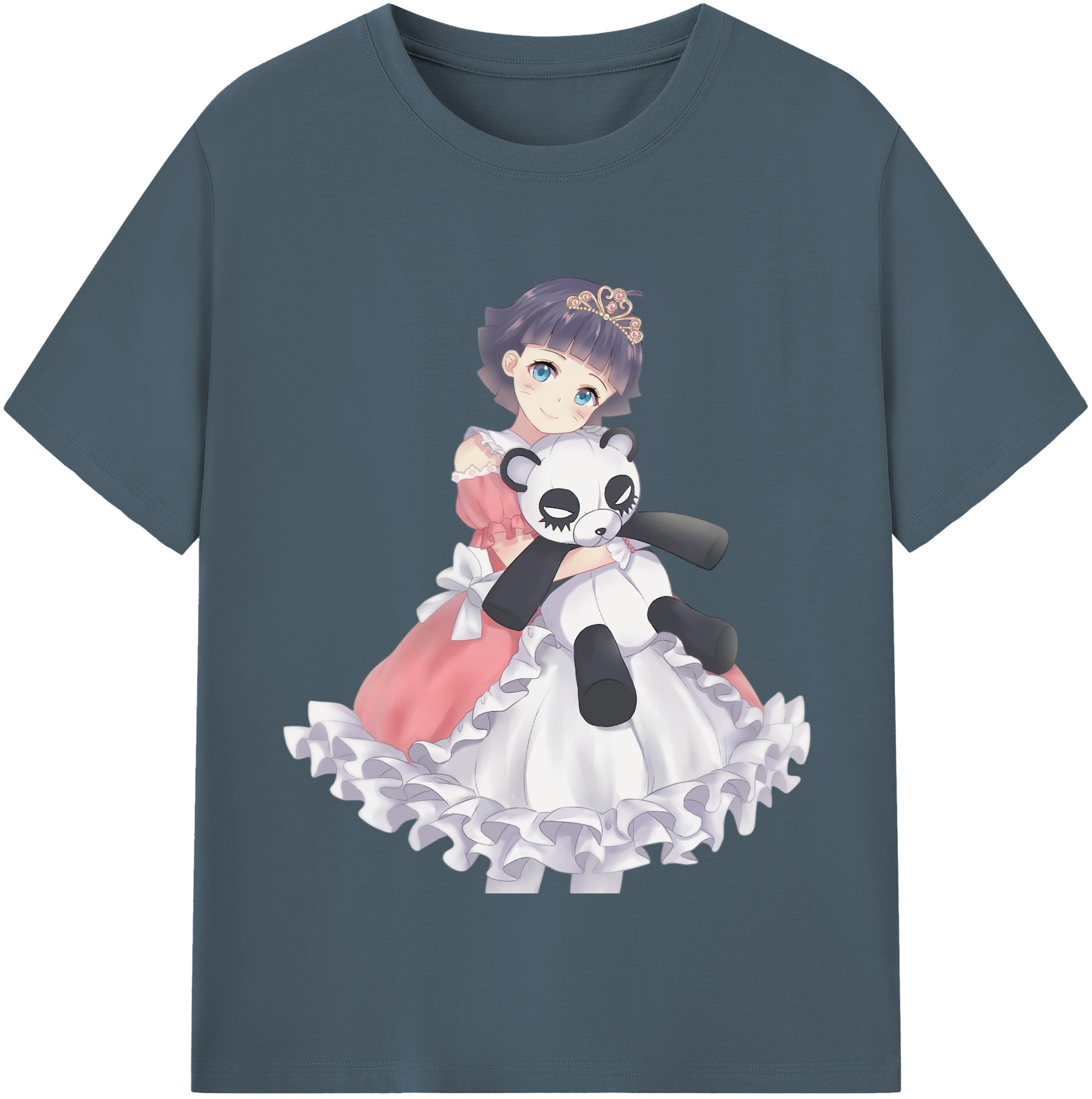 （画像用） NARUTO -ナルト- うずまき ヒマワリ Uzumaki Himawari 綿100％半袖Tシャツ（フロントプリント）
